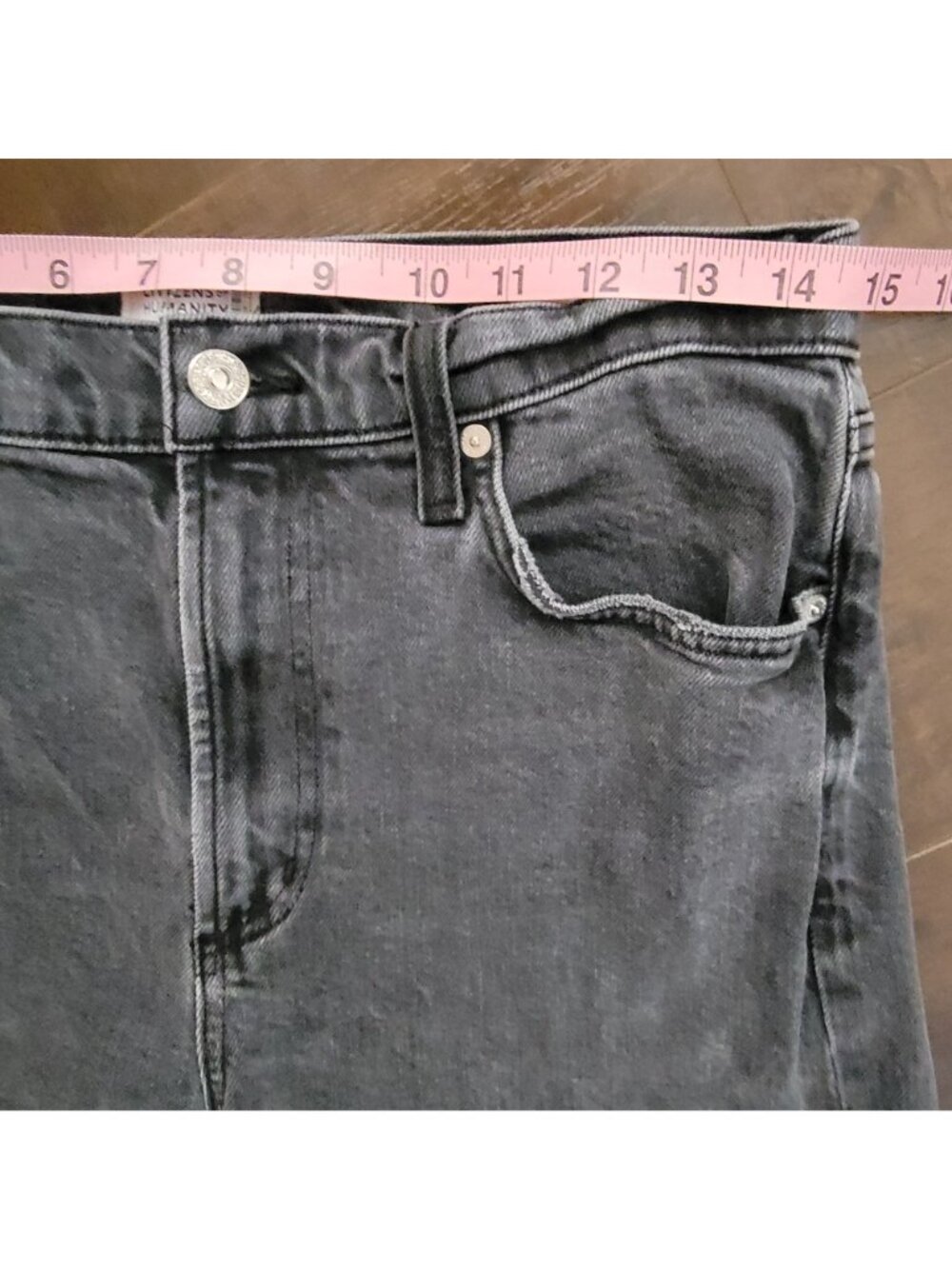 Citizens Of Humanity Paloma Baggy Jean Y2K 90s Boho Indie Grunge Womens 28 - Picture 4 of 8